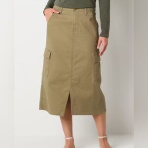 a.n.a High Rise Cargo  Skirt
